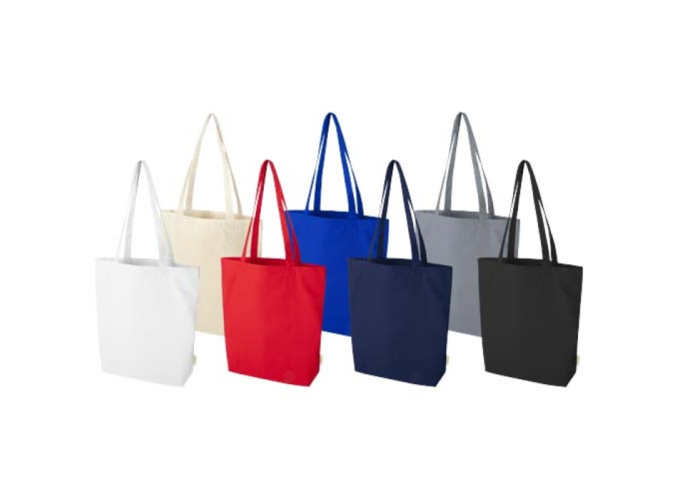 Tote bag in cotone biologico certificato OCS da 270 g/m² Odisha  FullGadgets.com