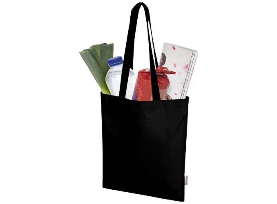 Tote bag in cotone riciclato certificato GRS da 140 g/m² Madras Blend - 7L FullGadgets.com