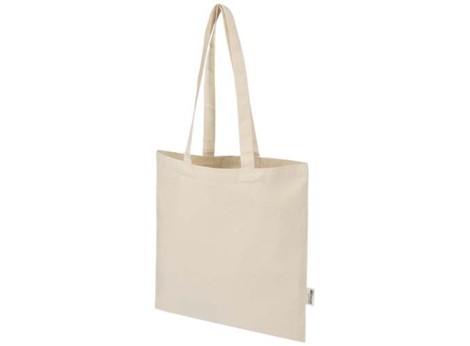 Tote bag in cotone riciclato certificato GRS da 140 g/m² Madras Blend - 7L FullGadgets.com