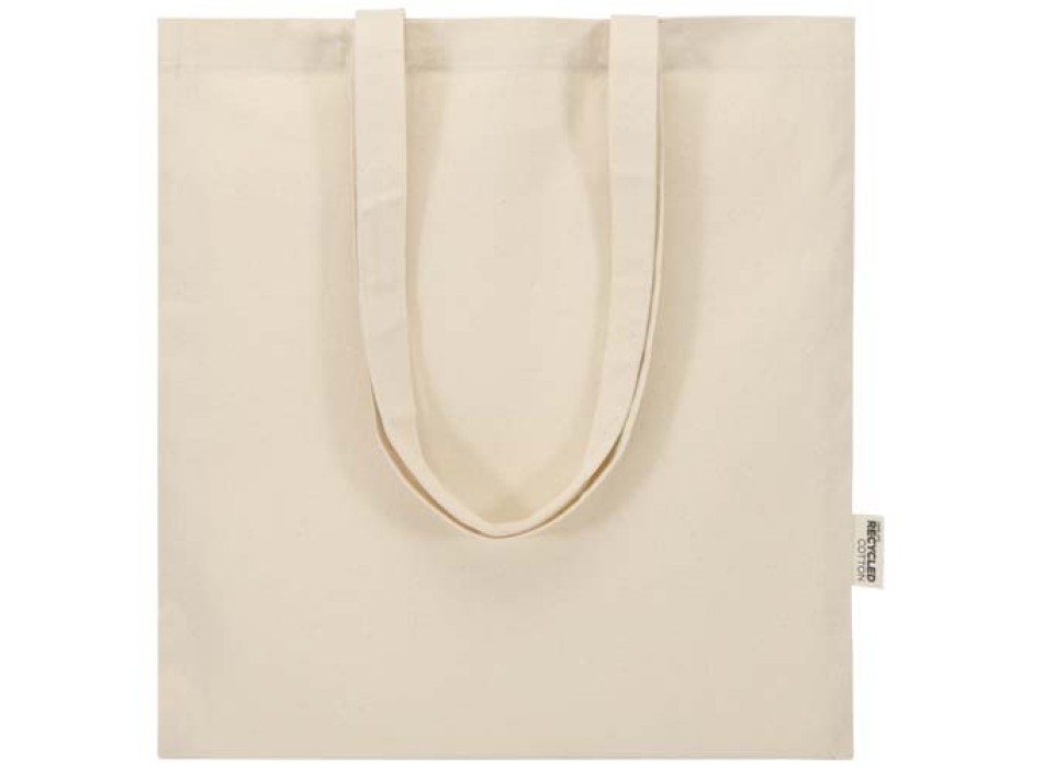 Tote bag in cotone riciclato certificato GRS da 140 g/m² Madras Blend - 7L FullGadgets.com