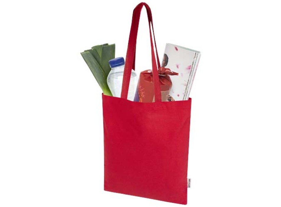 Tote bag in cotone riciclato certificato GRS da 140 g/m² Madras Blend - 7L FullGadgets.com