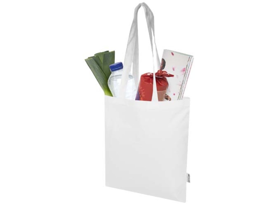 Tote bag in cotone riciclato certificato GRS da 180 g/m² Peru Blend - 7L FullGadgets.com