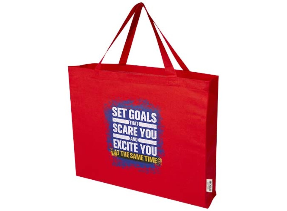 Tote bag in cotone riciclato certificato GRS da 220 g/m² Odessa 40L FullGadgets.com