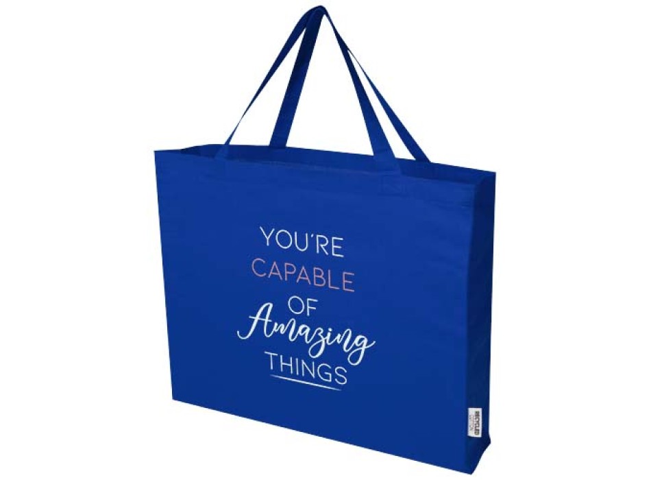 Tote bag in cotone riciclato certificato GRS da 220 g/m² Odessa 40L FullGadgets.com