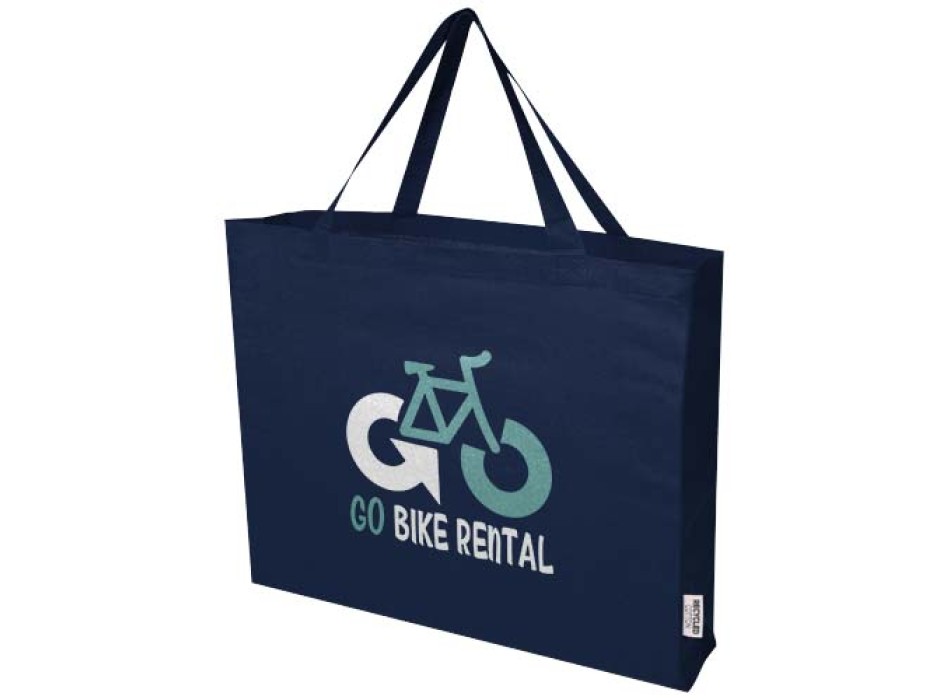 Tote bag in cotone riciclato certificato GRS da 220 g/m² Odessa 40L FullGadgets.com