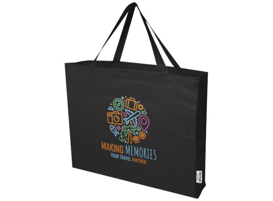 Tote bag in cotone riciclato certificato GRS da 220 g/m² Odessa 40L FullGadgets.com