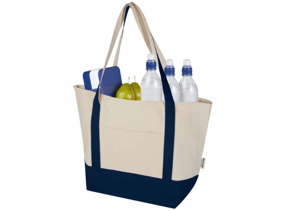 Tote bag in cotone riciclato certificato GRS da 320 g/m² Sam FullGadgets.com