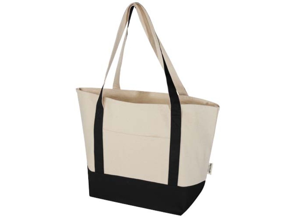 Tote bag in cotone riciclato certificato GRS da 320 g/m² Sam FullGadgets.com