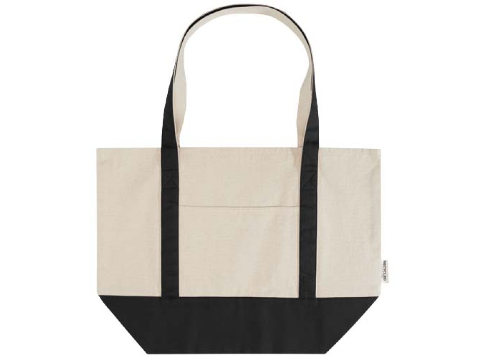 Tote bag in cotone riciclato certificato GRS da 320 g/m² Sam FullGadgets.com
