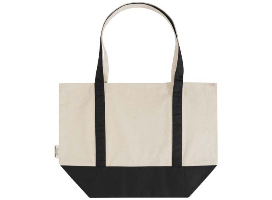 Tote bag in cotone riciclato certificato GRS da 320 g/m² Sam FullGadgets.com