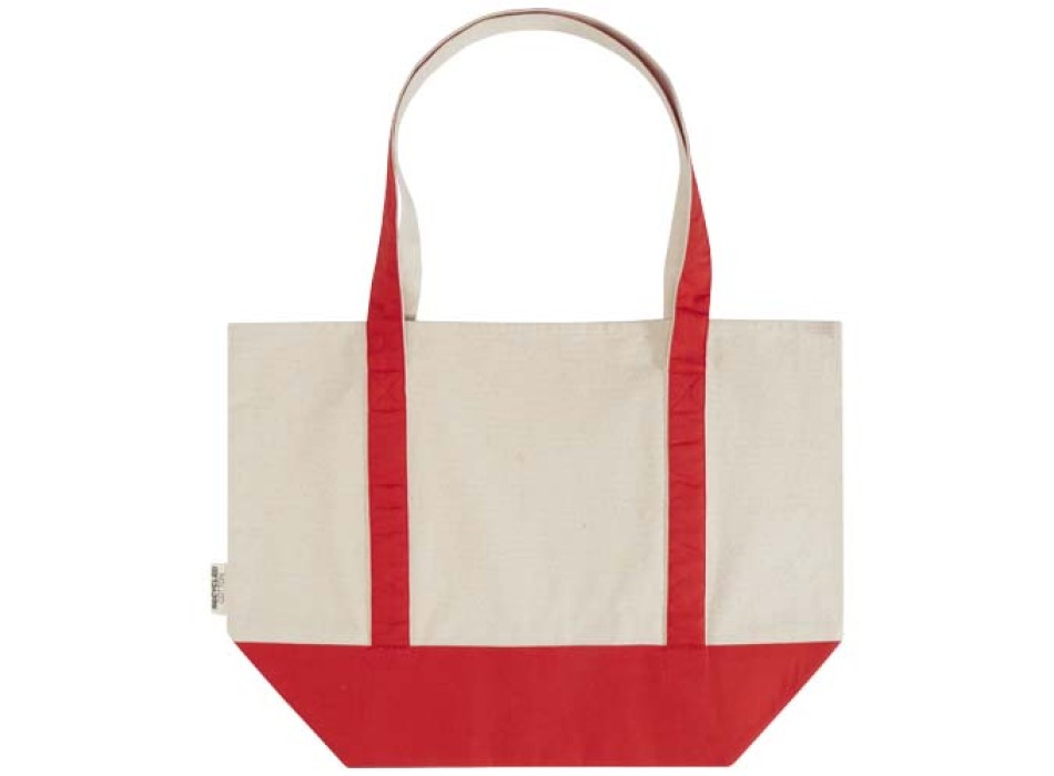 Tote bag in cotone riciclato certificato GRS da 320 g/m² Sam FullGadgets.com