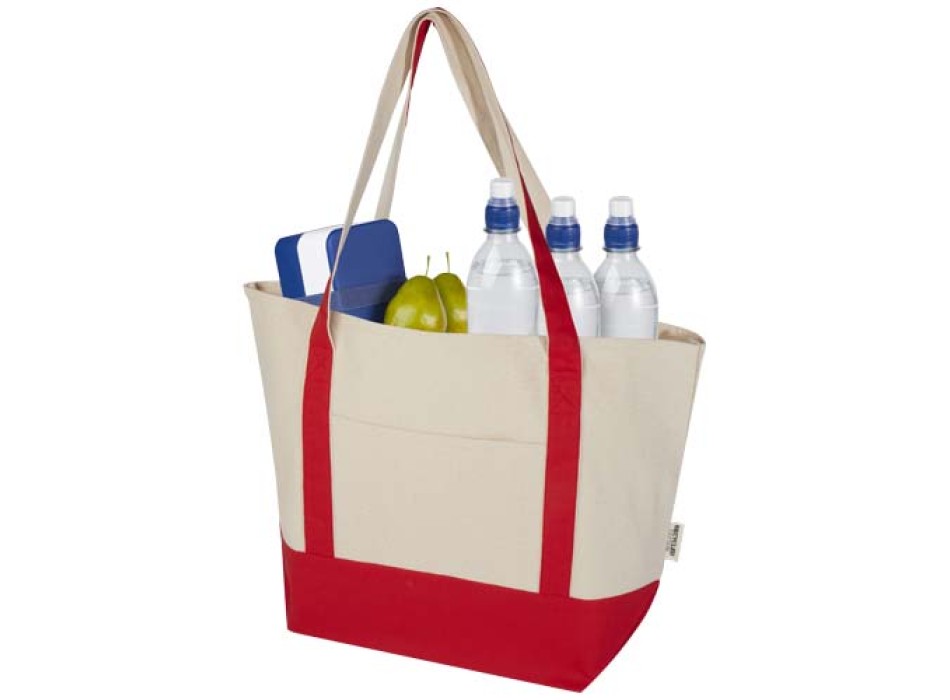 Tote bag in cotone riciclato certificato GRS da 320 g/m² Sam FullGadgets.com