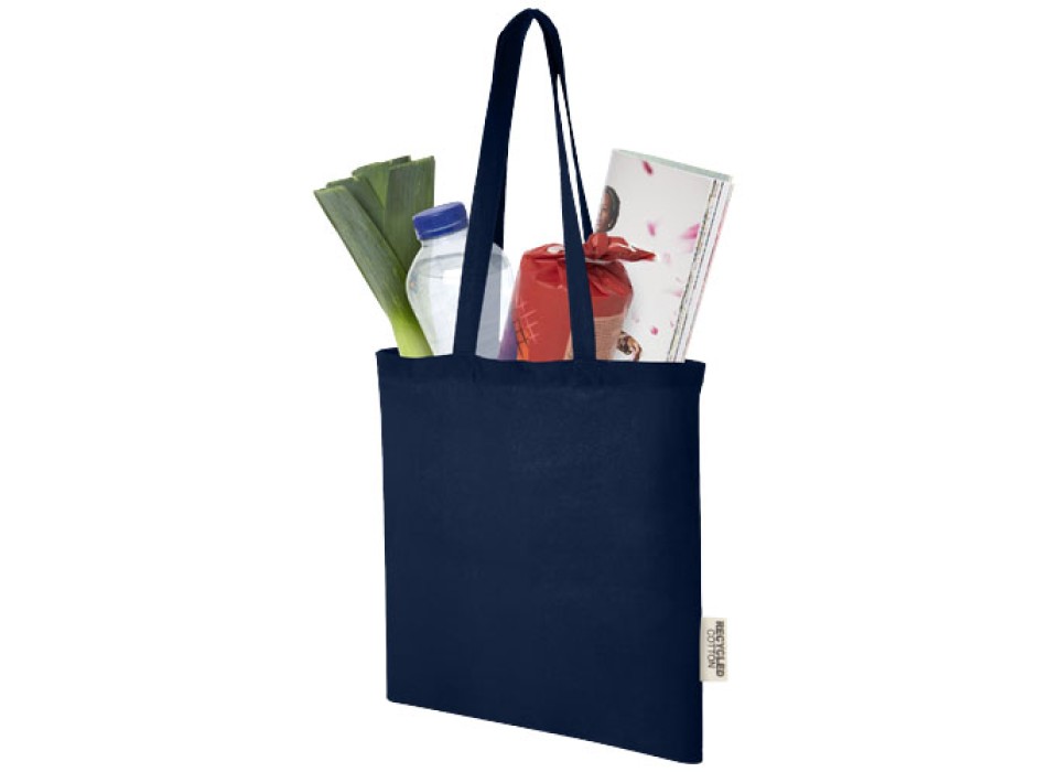 Tote bag in cotone riciclato GRS da 140 g/m2 Madras - 7L FullGadgets.com