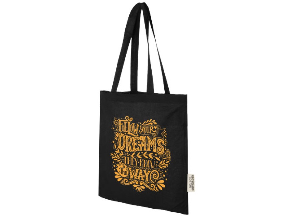 Tote bag in cotone riciclato GRS da 140 g/m2 Madras - 7L FullGadgets.com