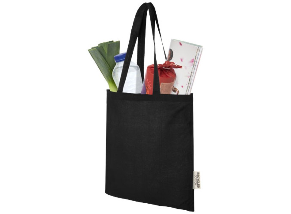Tote bag in cotone riciclato GRS da 140 g/m2 Madras - 7L FullGadgets.com