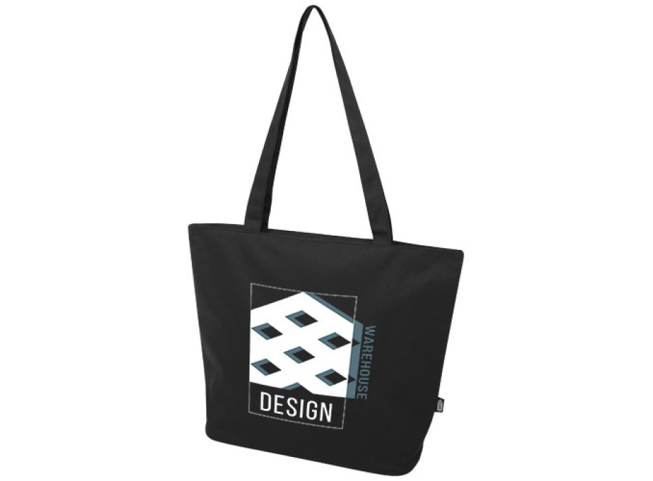 Tote bag in materiale riciclato certificato GRS con cerniera Panama 20l FullGadgets.com