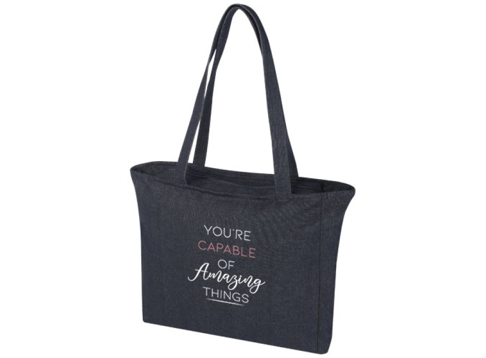 Tote bag in materiale riciclato da 500 g/m² Weekender Aware™ FullGadgets.com