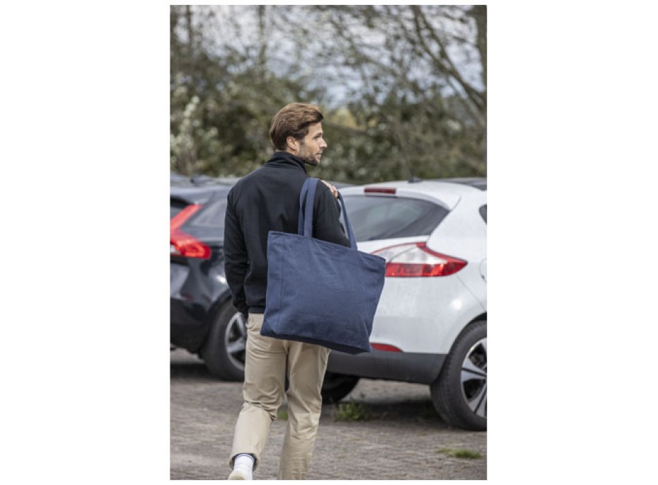 Tote bag in materiale riciclato da 500 g/m² Weekender Aware™ FullGadgets.com