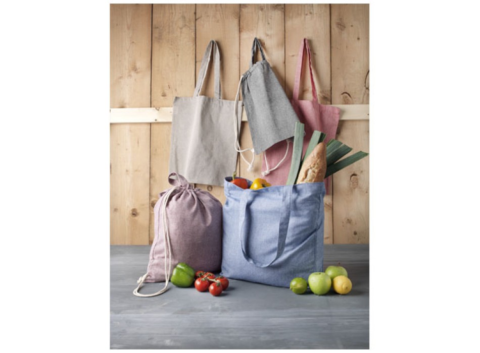 Tote bag in tessuto riciclato 210 g/m² Pheebs - 7L FullGadgets.com