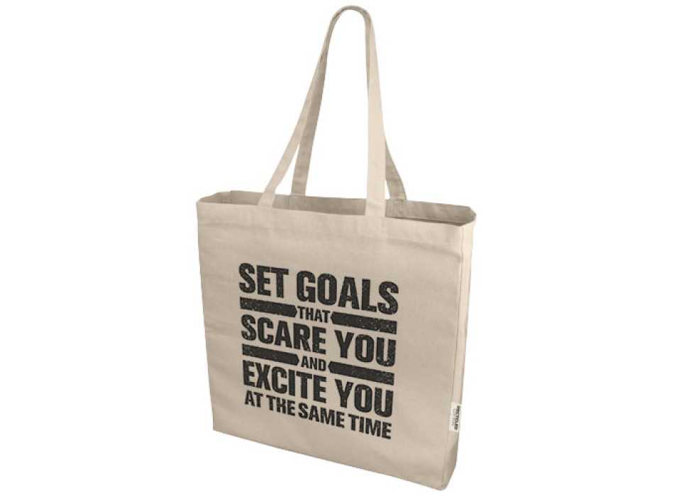 Tote bag in tessuto riciclato da 220 g/m² Odessa FullGadgets.com