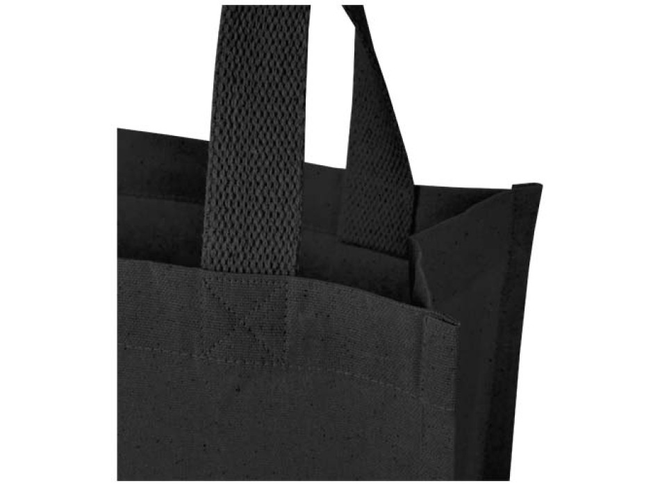 Tote bag mini a soffietto in cotone riciclato certificato GRS da 220 g/m² Odessa - 9L FullGadgets.com