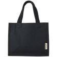 Tote bag mini a soffietto in cotone riciclato certificato GRS da 220 g/m² Odessa - 9L FullGadgets.com