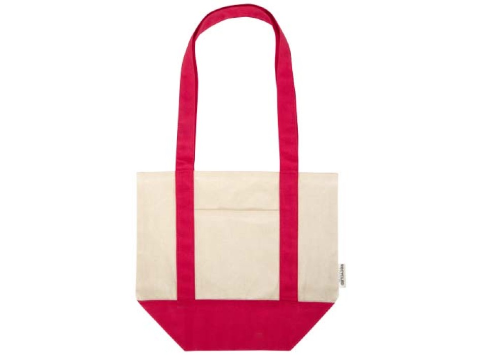 Tote bag mini in cotone riciclato certificato GRS da 320 g/m² Sam FullGadgets.com