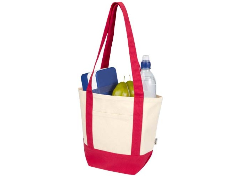 Tote bag mini in cotone riciclato certificato GRS da 320 g/m² Sam FullGadgets.com