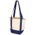 Tote bag mini in cotone riciclato certificato GRS da 320 g/m² Sam