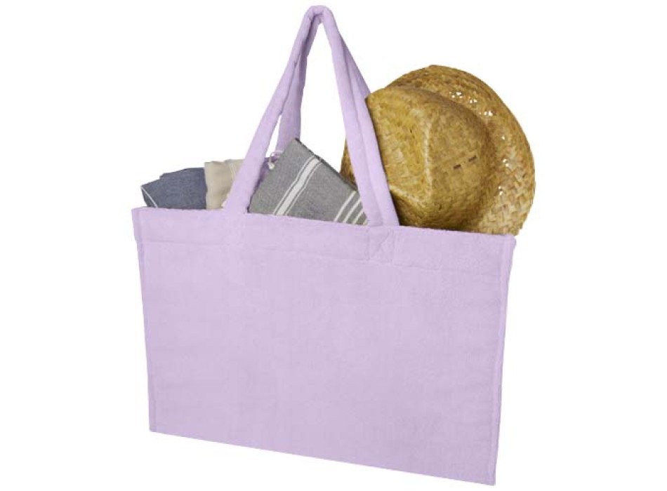 Tote bag per la spiaggia in spugna riciclata certificata GRS da 13 litri Siam FullGadgets.com