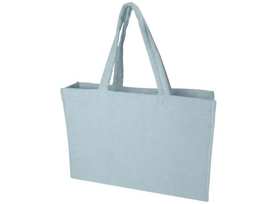 Tote bag per la spiaggia in spugna riciclata certificata GRS da 13 litri Siam FullGadgets.com