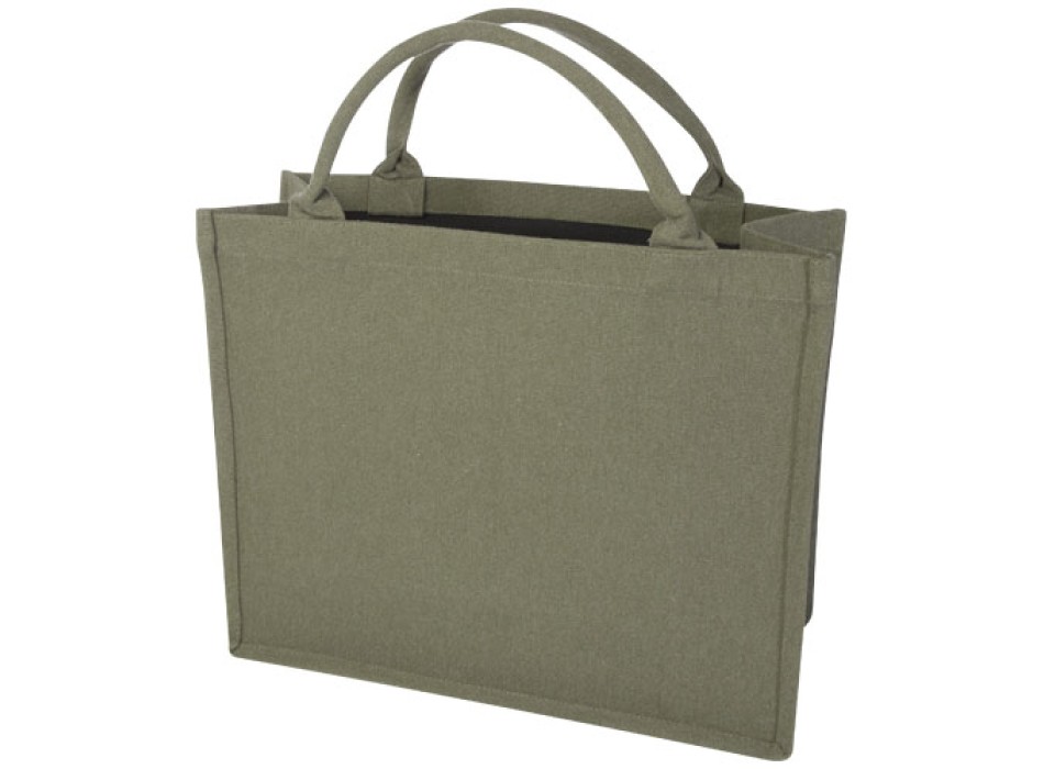 Tote bag per libri in materiale riciclato da 500 g/m² Page Aware™ FullGadgets.com