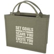 Tote bag per libri in materiale riciclato da 500 g/m² Page Aware™ FullGadgets.com
