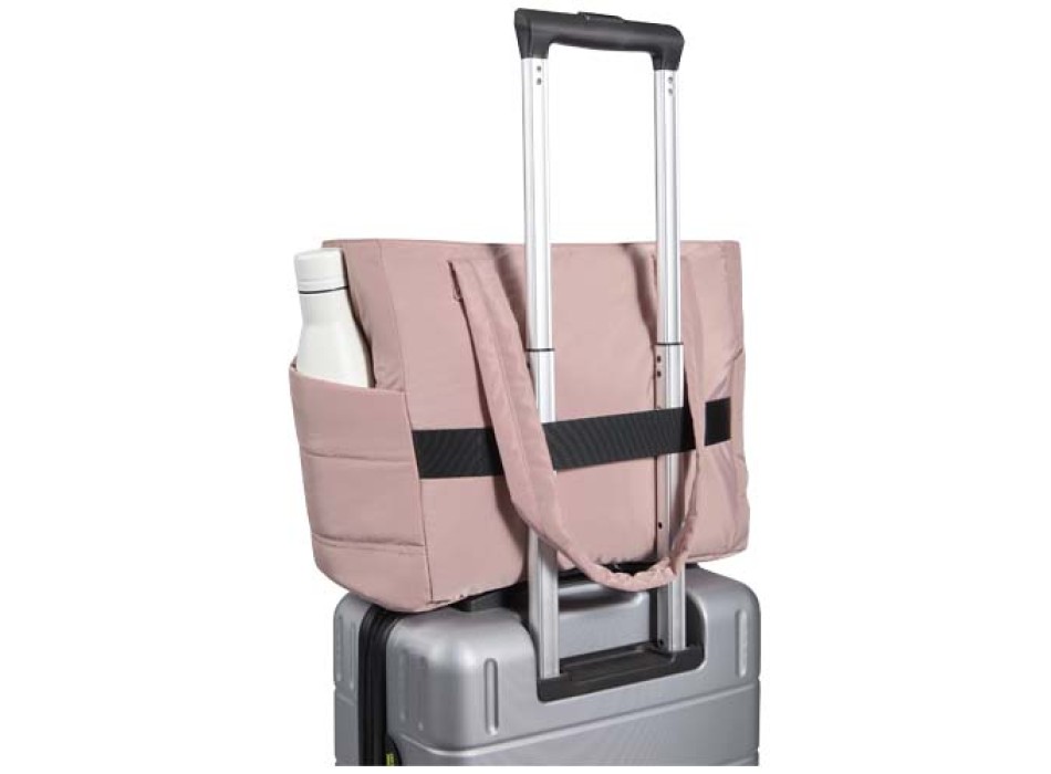 Tote bag per portatile da 15,6" in materiale riciclato certificato GRS Puffer - 18L FullGadgets.com