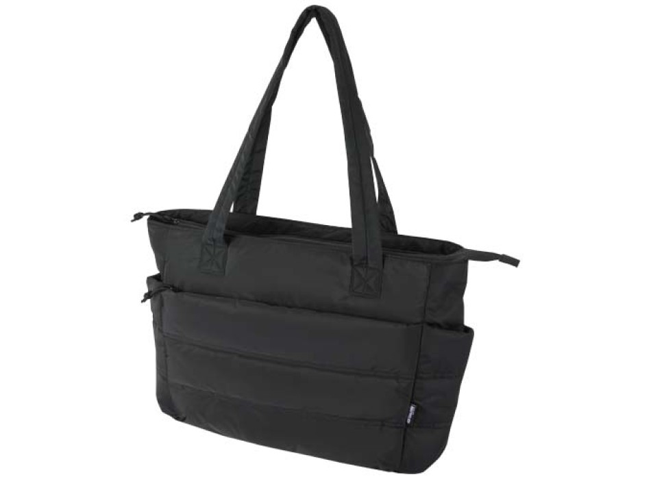 Tote bag per portatile da 15,6" in materiale riciclato certificato GRS Puffer - 18L FullGadgets.com