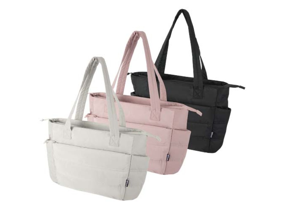 Tote bag per portatile da 15,6" in materiale riciclato certificato GRS Puffer - 18L FullGadgets.com