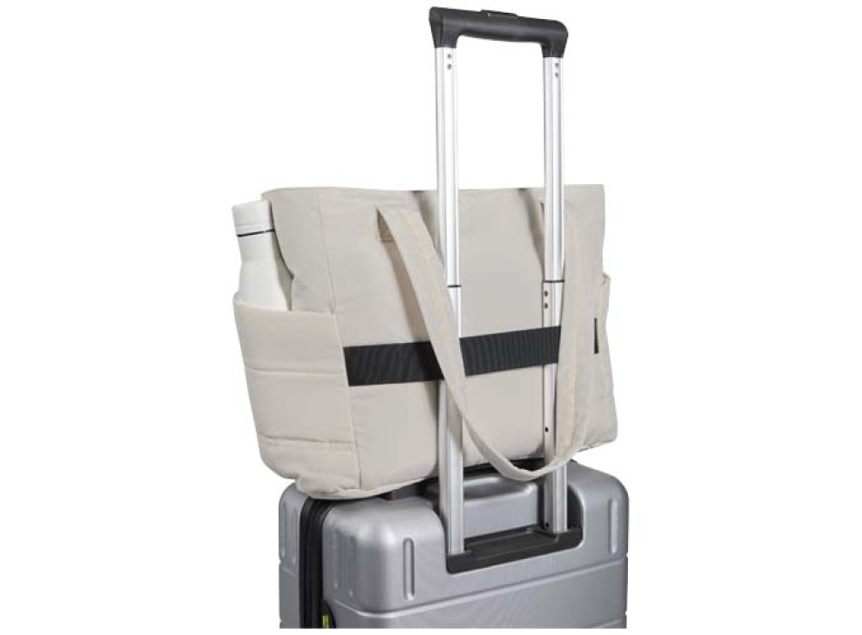 Tote bag per portatile da 15,6" in materiale riciclato certificato GRS Puffer - 18L FullGadgets.com