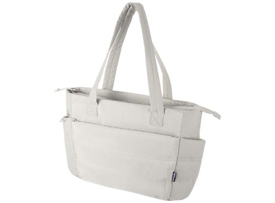 Tote bag per portatile da 15,6" in materiale riciclato certificato GRS Puffer - 18L FullGadgets.com