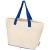 Tote bag pieghevole in cotone riciclato certificato GRS da 140 g/m² Sierra - 7L