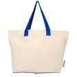Tote bag pieghevole in cotone riciclato certificato GRS da 140 g/m² Sierra - 7L FullGadgets.com