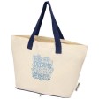 Tote bag pieghevole in cotone riciclato certificato GRS da 140 g/m² Sierra - 7L FullGadgets.com