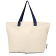Tote bag pieghevole in cotone riciclato certificato GRS da 140 g/m² Sierra - 7L FullGadgets.com