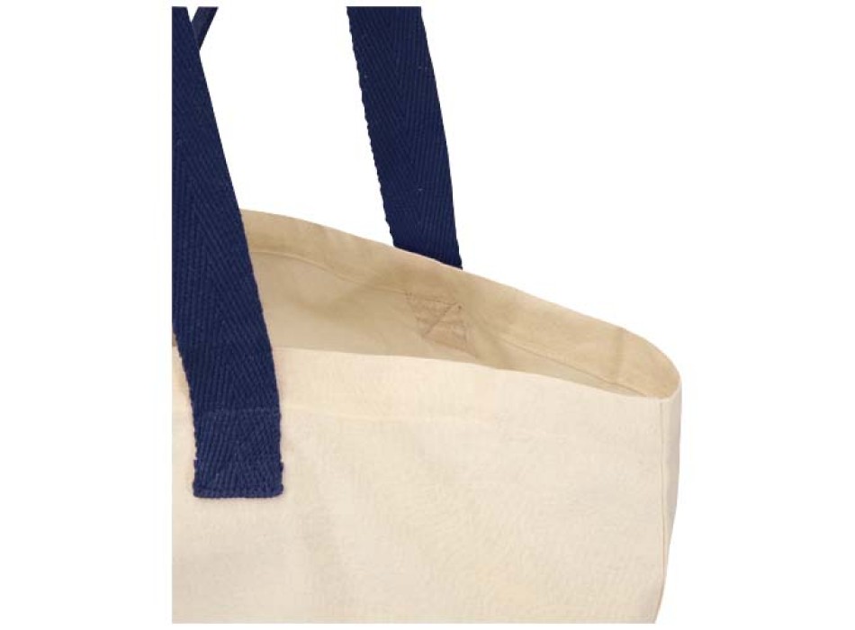 Tote bag pieghevole in cotone riciclato certificato GRS da 140 g/m² Sierra - 7L FullGadgets.com