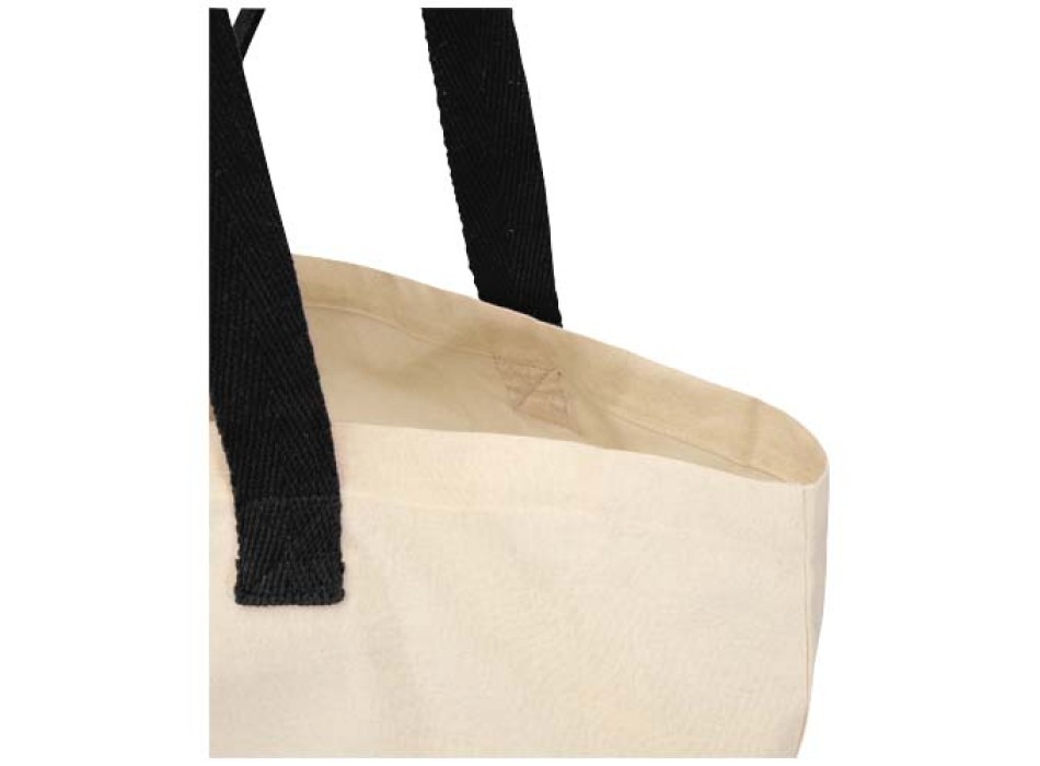 Tote bag pieghevole in cotone riciclato certificato GRS da 140 g/m² Sierra - 7L FullGadgets.com
