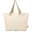 Tote bag pieghevole in cotone riciclato certificato GRS da 140 g/m² Sierra - 7L FullGadgets.com