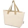 Tote bag pieghevole in cotone riciclato certificato GRS da 140 g/m² Sierra - 7L FullGadgets.com