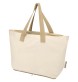 Tote bag pieghevole in cotone riciclato certificato GRS da 140 g/m² Sierra - 7L FullGadgets.com