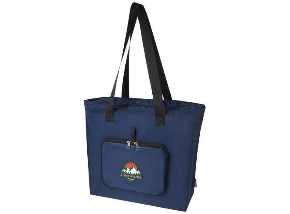 Tote bag pieghevole in PET riciclato da 12 litri EcoFold FullGadgets.com