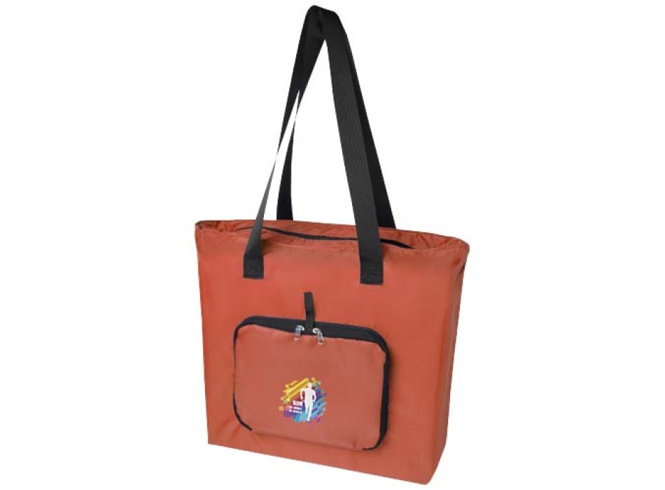 Tote bag pieghevole in PET riciclato da 12 litri EcoFold FullGadgets.com