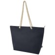 Tote bag termica da spiaggia in materiale riciclato certificato GRS con manici in corda Panama - 23L FullGadgets.com